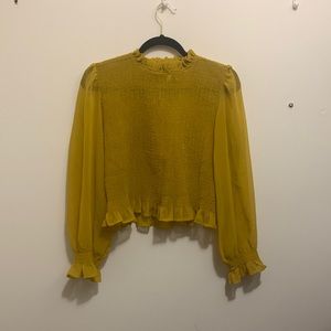 Mustard Yellow Blouse💛